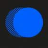 logo blauerkreis vor dunklemhintergrundfarbe222222